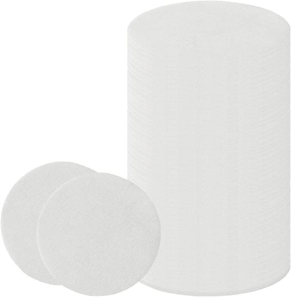 Kaffepapirfilter for espressomaskin, 100 stk ubleket espressofilterpuck skjerm portafilter papir kompatibelt