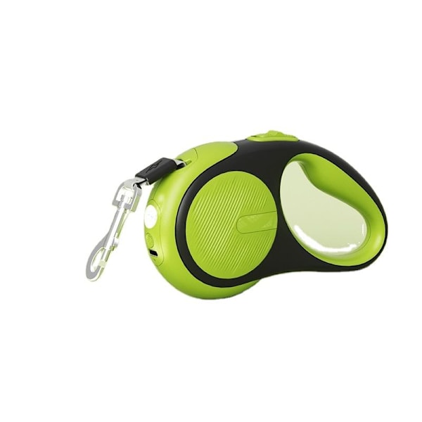 Utdragbart hundkoppel för små hundar, 3 meter trasselfritt flexikoppel med påshållare, upp till 15 kg