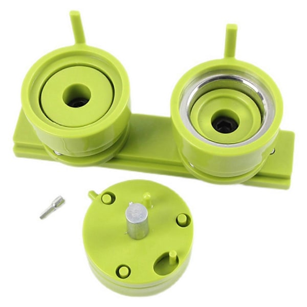 25/32/37/44 MM Knappmaskin Installationsfri Nål Badge Stanspress KiQa