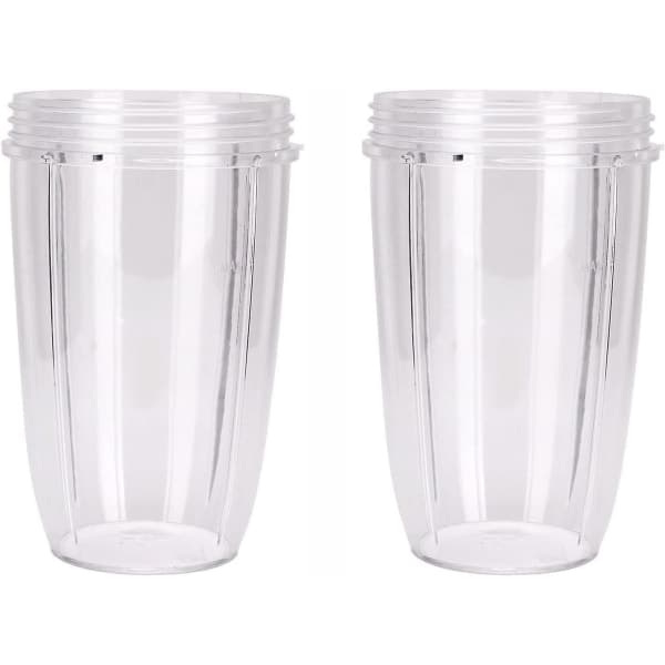 Reservedeler av høy kvalitet for Nutribullet (2-pakning) - gjennomsiktig