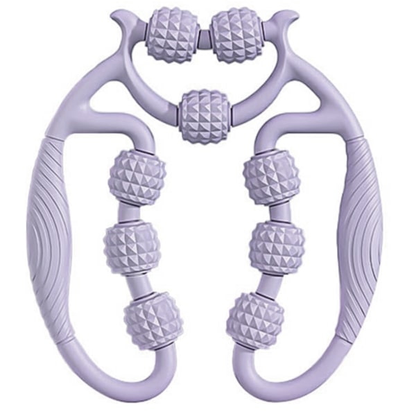 Massasje Relax Sirkulær Benklemme 9-Hjuls Muskelrulle Dypvevsmassasje For Ben Armmassasje