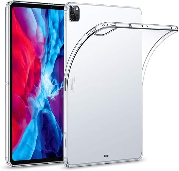 Beskyttende deksel for iPad Pro 12.9 2020/2018, TPU-bakside, slank