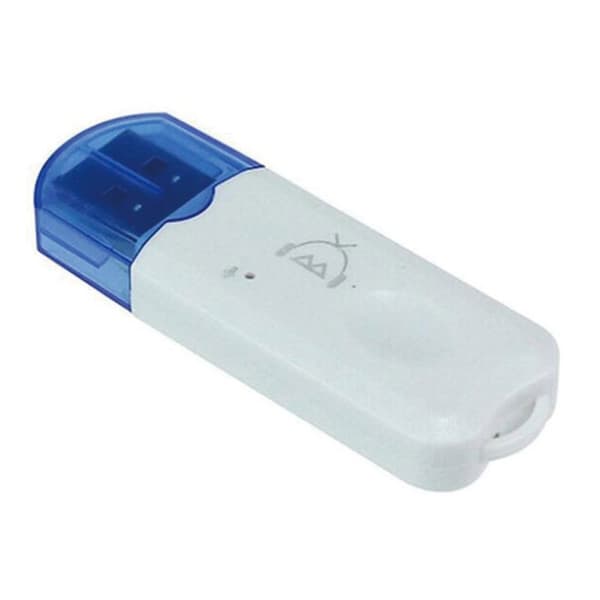 Lille blå USB Bluetooth headset-modtager Bluetooth-lydadapter