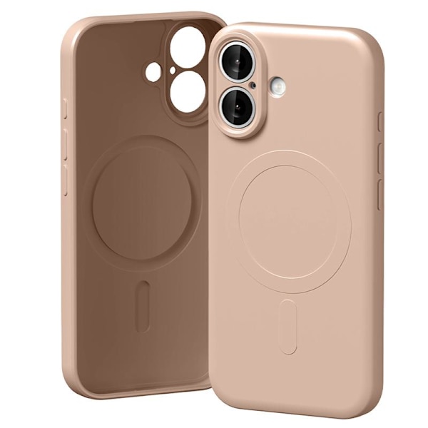 Mercury Semi-Silicone Magsafe Iphone 17, Sand Rosa