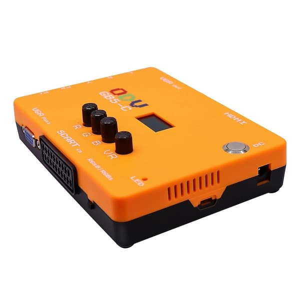 ODV-GBS-C AIO OSSC Kontroll RGBS/YPBPR/RGBHV til VGA/-Kompatibel Lavoppløselig Videokonverter Adapter-WELLNGS