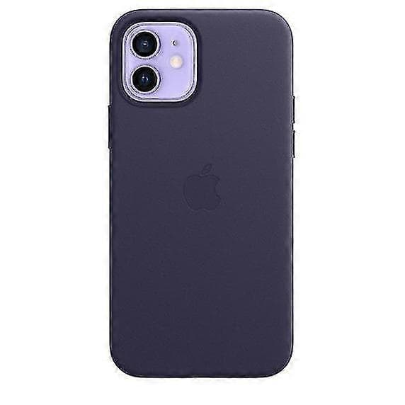 Nahkainen puhelinkotelo yhteensopiva Iphone 12/12 Pro -puhelimen kanssa, nahkakotelo Magsafe-ominaisuudella - WELLNGS