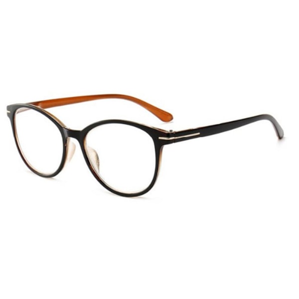 Floveme Komfortable Vintage Læsebriller Brun +3.5