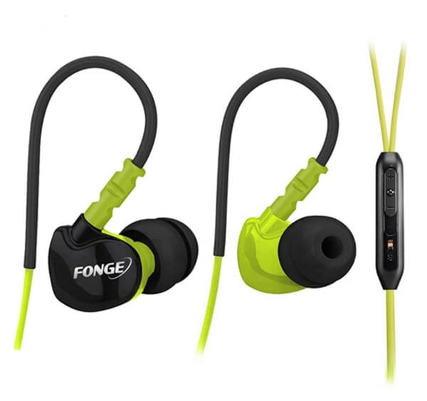Sport In-ear Hörlurar med Mic (Earphone)