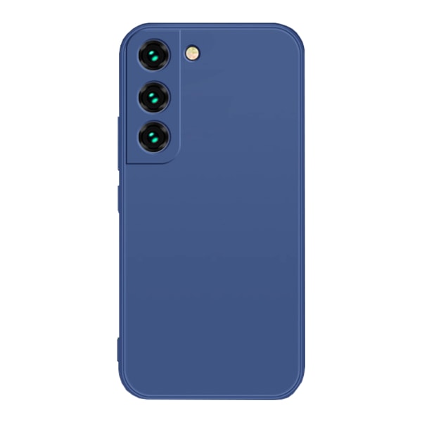 Floveme Klassisk Silikone Cover - Samsung Galaxy S21 Fe Blå