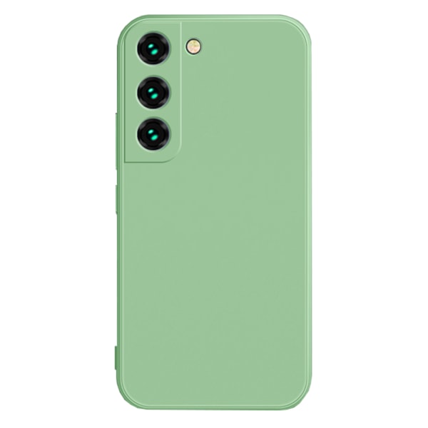 Floveme Klassisk Silikone Cover - Samsung Galaxy S21 Fe Grön