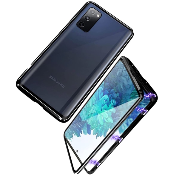 Floveme Smart Og Beskyttende Magnetisk Cover - Samsung Galaxy S20 Fe Svart