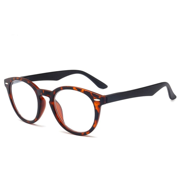 Floveme Unisex Læsebriller Med Behageligt Stel Svart 2.5