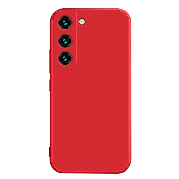 Floveme Klassisk Silikone Cover - Samsung Galaxy S21 Fe Röd