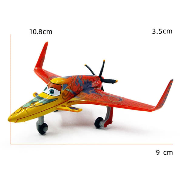 Disney Pixar Cars And Planes Lot Lynet McQueen 1:55 Støbt Model Legetøj Gave Løs Bil