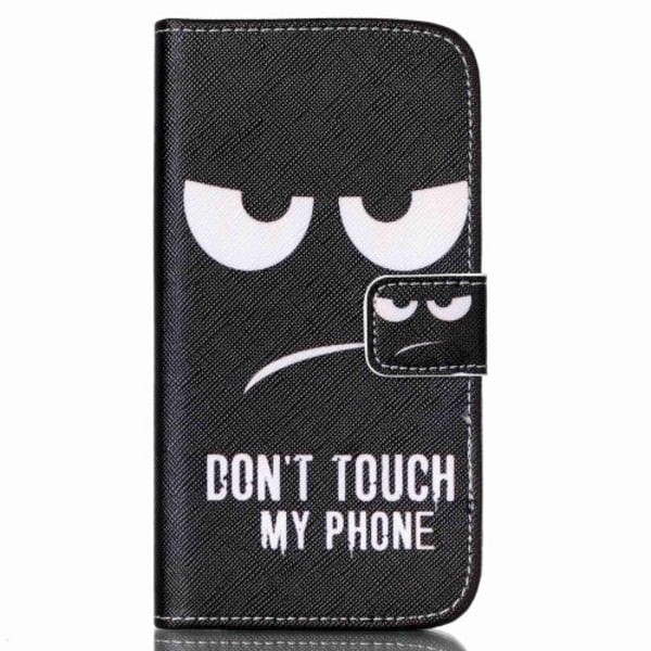 Taltech Don't Touch My Phone - Plånboksfodral Till Galaxy S6 Edge
