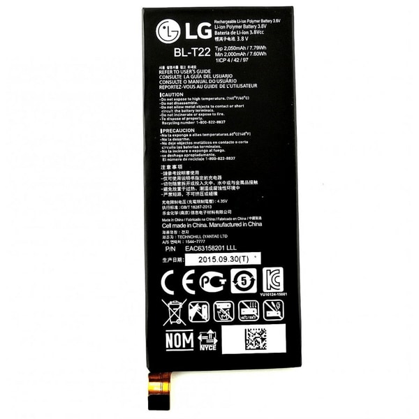 Lg Zero H650 Bl-t22 Batteri - Original