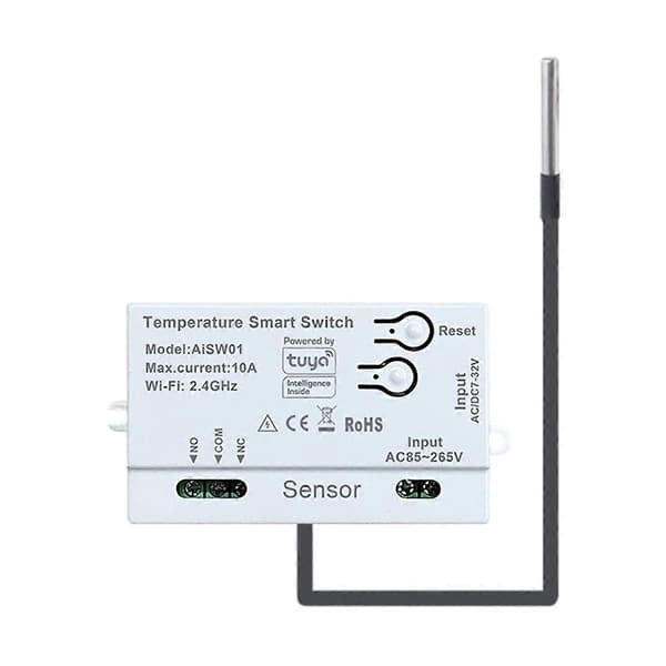 Tuya WiFi Lämpötila-anturi 2.4G WiFi Lämpötila-anturi Älykäs lämpötilalla