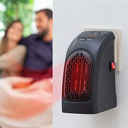 Elektrisk termo-keramisk varmeapparat på 350W stikkontakt