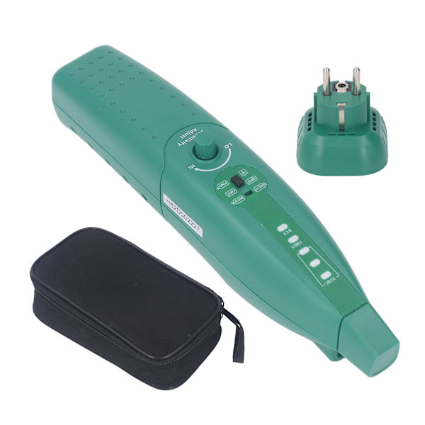 MS5902A Automatisk Strømbryterfinner Uttakstester Sokkel Tester EU Plugg 110-250V