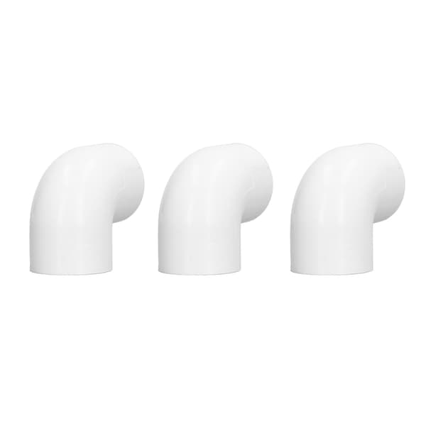 12 stk. PVC-rørfittings 90 graders albueadapter 2-vejs plastik vandforsyningssamlinger 20 mm ID