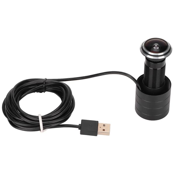 dørøyekamera vidvinkel 1080p 2 millioner piksler driverfri usb hd kikkehullskamera for hjemmet