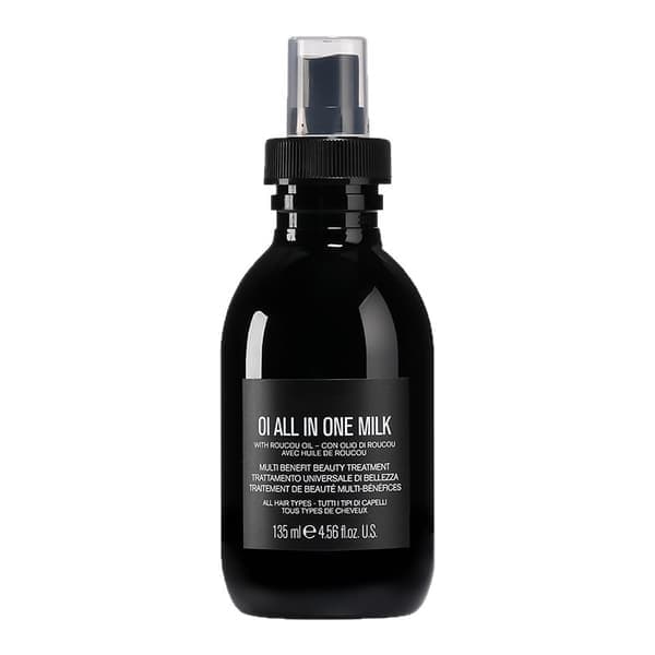 Sileät, pörröttömät hiukset All-in-one Milk Hair Spray -hiussuihkeella, ei huuhtelua - 135 ml