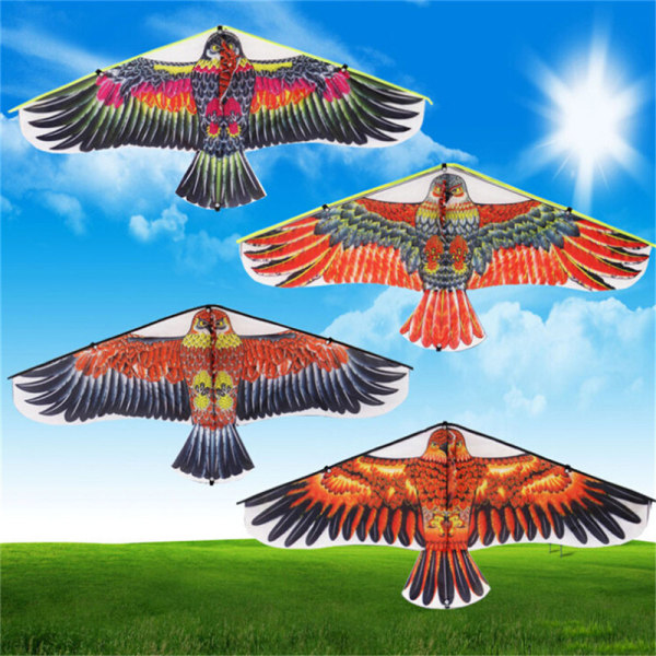 1PC Flat Eagle Bird Kite Children Flying Bird Kites Outdoor Garden Toys Hu JAUK 