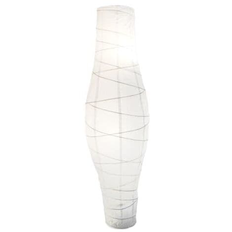 Lampeskjermer for gulvlamper, papirlampeskjermer, minimalistiske lampeskjermer, erstatningsdeksel i rispapir, kun lampeskjerm