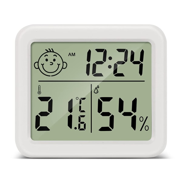No name Home Termometer Lcd Digital Indendørs Hygrometer Temperation