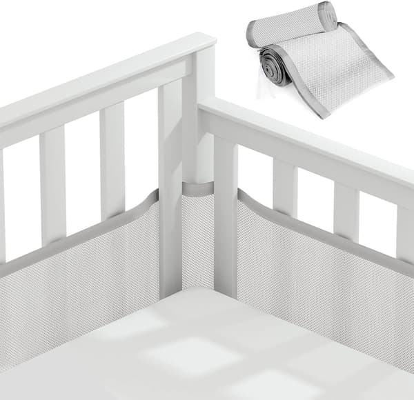 Baby Cabin Bumper, Vugge Bumper, 3D Mesh For, Sikker for Vugge Luft