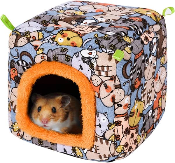 Varmt marsvin hamster seng pindsvin hus plys hus fugl