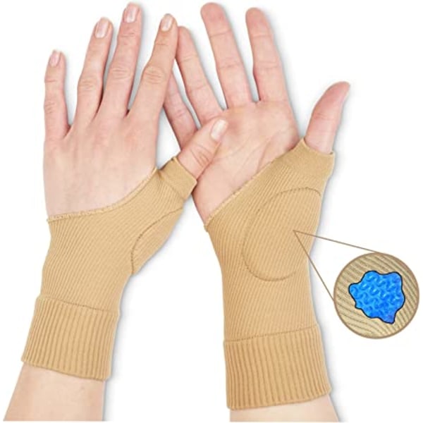 No name Thumb Protect Support Brace - Pakke Med 2 Tommelfingerstøtte Til Gigt