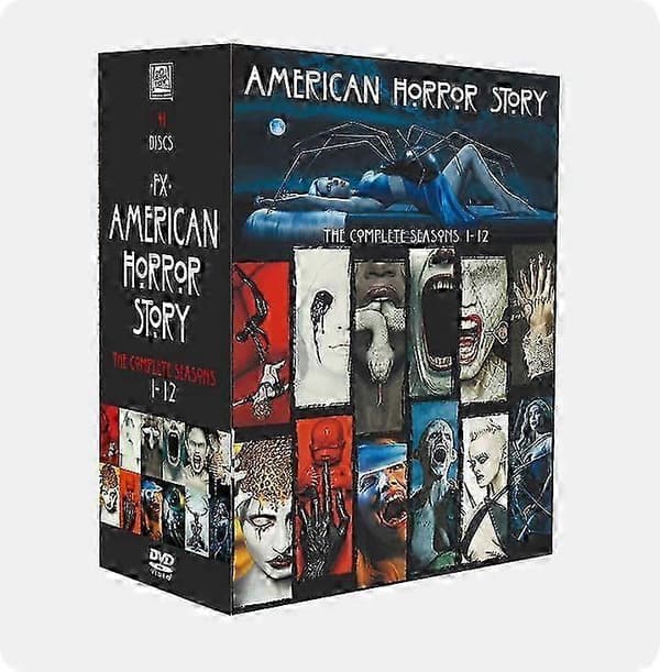 2025 American Horror Story: Komplett sesong 1-12 TV-serie (DVD engelsk versjon 41-disker)