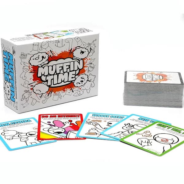 Muffin Time Et veldig tilfeldig brettspill Party Game Spillkveld 200 stk Unik raskt å spille for aldersgrupper 14+ Lämp,A