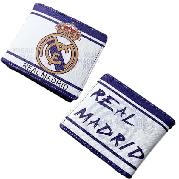 Gos- Kangas jalkapallofanien lompakko seuran tunnus poikien urheilulompakko Real Madrid