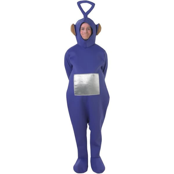 (Spesialtilbud) Tinky Winky Teletubbies Voksen Maskerade Kostyme Festkostyme Lilla Lilla 160cm