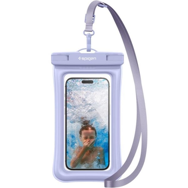 Spigen Vandtæt Universal Mobiltaske - Aqua Blue