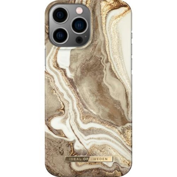 iDeal of Sweden Ideal Of Fashion Must Iphone 13 Pro Max Gold Sand Marble Yellow