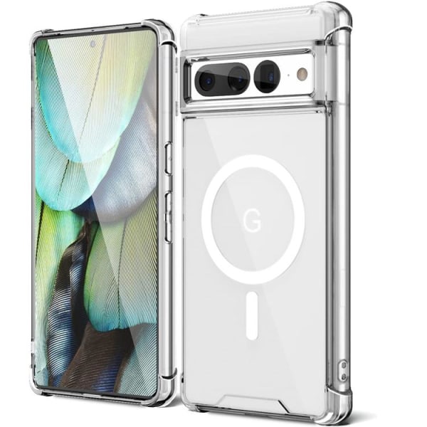 A-One Brand Google Pixel 7 Pro Mobile Case Magsafe Slim Fit - Gennemsigtig
