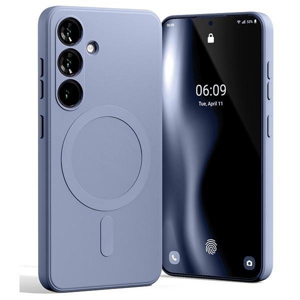 Mercury Mobilskal Till Galaxy S24 Magsafe Semi-Silikon - Lavendel Lila