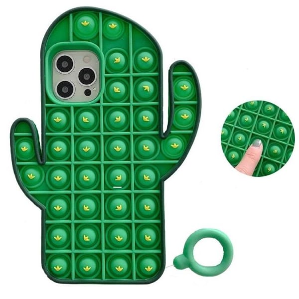 Fidget Toys Cactus Pop It Cover Til Iphone 7/8 / Se 2020