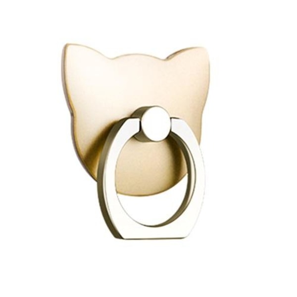 A-One Brand Cat Ring Holder Til Mobiltelefon - Guld