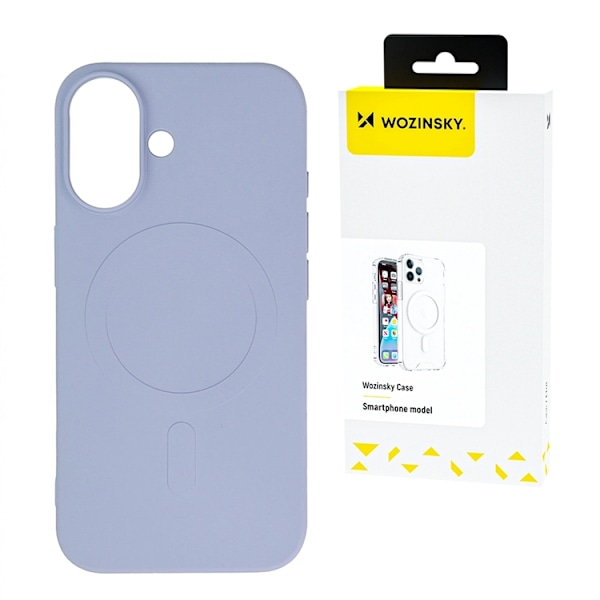 Wozinsky Mobilskal Till Galaxy S25 Magsafe Magnetic Silikon - Lila