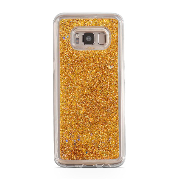 CoveredGear Glitter Cover Til Samsung Galaxy S8 Plus - Guld Yellow