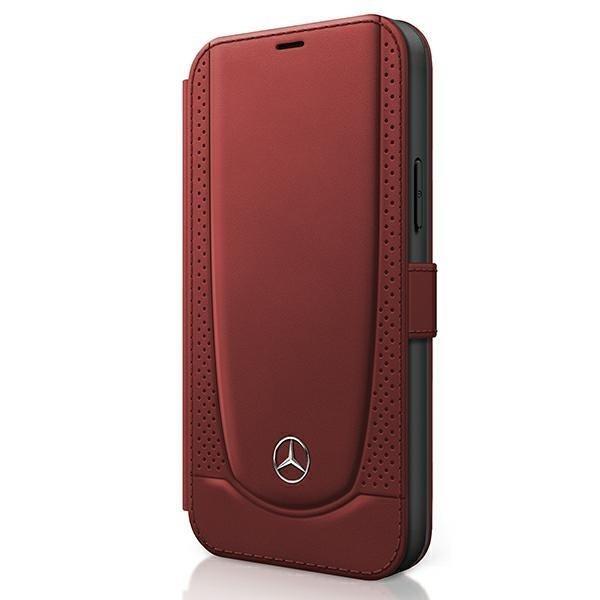Mercedes Wallet Case Iphone 12 & Pro Urban Line - Rød Red