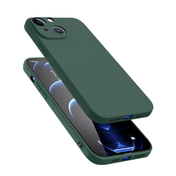 OEM Tyndt Blødt Cover Iphone 13 Mini - Mørkegrøn Green