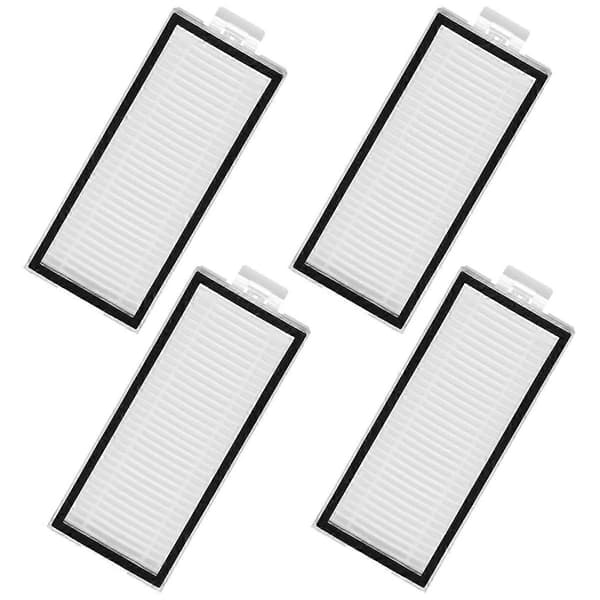 4-pak Vaskbart Filter til , +, Max, Max+, Q5 Pro, Q5 Pro+, Q8 Max, Q8 Max+ Robotstøvsuger HEPA Filter