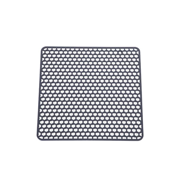 Silikonvaskbeskyttermatte 30,5 * 30,5 cm, Oppvaskmatte Benkebeskytter, Kjøkkenvaskmatter