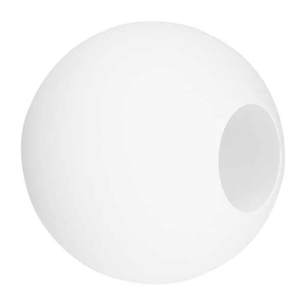 Globus Lampeskærm til Pendellampe, Frostet Glas Globus Skærm med Blød Lysspredning, Mat Design Vaskbar Glas Lampearmatur Dækning til Loft