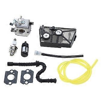 Forgasser for 028 028AV Tillotson HU-40D WT-16B motorsagforgasser med pakninger luftdrivstoffiltersett deler